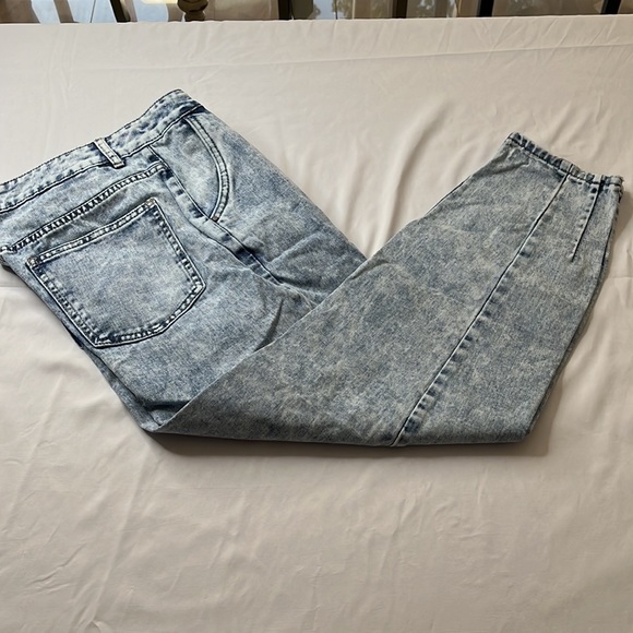 Redial 80s highwaisted peg leg jean stonewashed - Picture 3 of 16